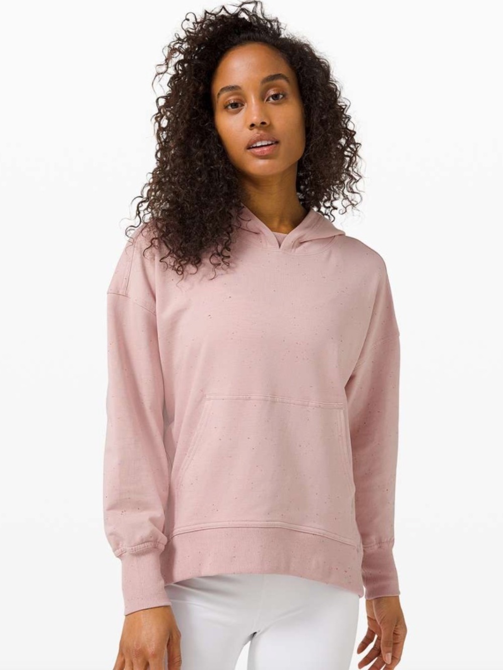 Lululemon LA Back in Action Hoodie, Mink Berry
